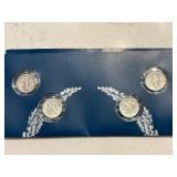 Silver Dimes and Stamp