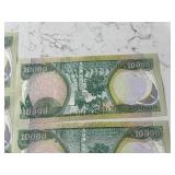 Bank of Iraq 10,000 Dinar Notes Uncirculated