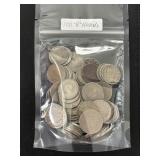 100 Liberty "V" Nickels