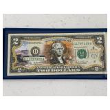 Grand Canyon $2 Dollar Colorized Note