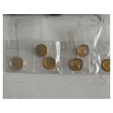 Gold and Silver Layered Presidential Dollars