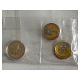 Gold and Silver Layered Presidential Dollars