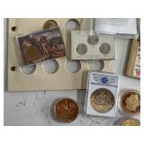 Coins, Medallions, Gold Flakes