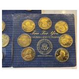 Brass Presidential Coins