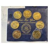 Brass Presidential Coins