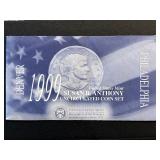 1999 Susan B. Anthony Dollar Set