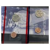 1999 Susan B. Anthony Dollar Set