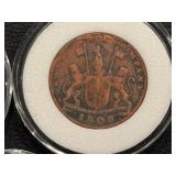 1808 East India Company Coins