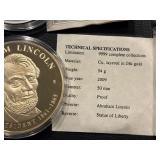 Gold and Silver Layered Medallions