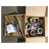 Hampton Bay Castleford 5-Light Oil Rubbed Bronze Transitional Classic Chandelier for Dining Areas with No Bulbs Included Customer Returns See Pictures