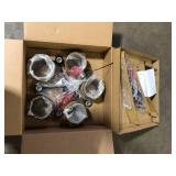 Hampton Bay Castleford 5-Light Oil Rubbed Bronze Transitional Classic Chandelier for Dining Areas with No Bulbs Included Customer Returns See Pictures