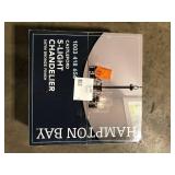 Hampton Bay Castleford 5-Light Oil Rubbed Bronze Transitional Classic Chandelier for Dining Areas with No Bulbs Included Customer Returns See Pictures