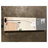 DSI LIGHTING Sorrell 62.5 in. Matte Black Integrated LED Arcing Floor Lamp with Adjustable Color Temperature and Dimming Switch  Customer Returns See Pictures