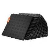 VEVOR Garage Tiles 12 in. W x 12 in. L Garage Floor Covering 50 sq. ft. Tiles Texture 0.53 in. Thickness Flooring Tiles   Customer Returns See Pictures