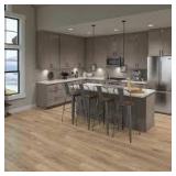 8 Boxes of Home Decorators Collection Virgil Island Oak 12 mm T x 8 in. W Waterproof Laminate Wood Flooring (15.9 sqft/case)  Customer Returns See Pictures