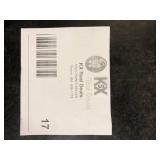 Commercial Electric Moroccan 48 in. x 10 in. Dark Bronze CCT Selectable LED Flush Mount Ceiling Light 4000 Dimmable Lumens  Customer Returns See Pictures