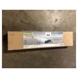 Commercial Electric Moroccan 48 in. x 10 in. Dark Bronze CCT Selectable LED Flush Mount Ceiling Light 4000 Dimmable Lumens  Customer Returns See Pictures