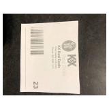 Commercial Electric Augusta 50 in. x 15 in. Black, Washed Gray Frame CCT Selectable LED Flush Mount Ceiling Light 4000 Dimmable Lumens Customer Returns See Pictures