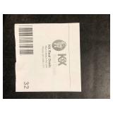 Hampton Bay Pavlen 24 in. 3-Lights Antique Brass Vanity Light with Clear Glass Shades  Customer Returns See Pictures