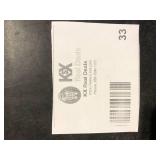 Home Decorators Collection Alberson Collection 3-Light Brushed Nickel LED Vanity Light with Frosted Acrylic Shade   Customer Returns See Pictures