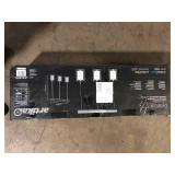 Artika Crystal Cube 13-Watt 3 Light Chrome Modern Integrated LED Pendant Light Fixture for Dining Room or Kitchen Customer Returns See Pictures