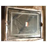 KeonJinn 24 in. W x 30 in. H Rectangular Aluminum Alloy Framed Recessed/Surface Mount Medicine Cabinet with Mirror Dimmable LED Customer Returns See Pictures