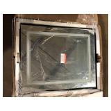 KeonJinn 24 in. W x 30 in. H Rectangular Aluminum Alloy Framed Recessed/Surface Mount Medicine Cabinet with Mirror Dimmable LED Customer Returns See Pictures