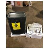 LG Portable Air Conditioner 12,00 BTU 400 sq. ft. 7,500 BTU/hr in Gray  Customer Returns See Pictures
