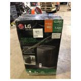 LG Portable Air Conditioner 12,00 BTU 400 sq. ft. 7,500 BTU/hr in Gray  Customer Returns See Pictures