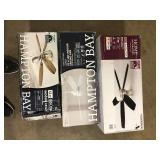 Lot of Assorted Ceiling Lighting Fans Various Models and Conditions  Customer Returns See Pictures