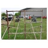 Used Metal Scaffolding Set with Casters