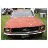 1965 or 1966 Ford Mustang Coupe Project Car - Parts Only
