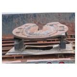 Used Ford Semi Truck Chassis with Attached Storage Box - Parts Only