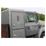 Used Ford Semi Truck Chassis with Attached Storage Box - Parts Only