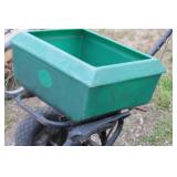Green Garden seed spreader with Handle