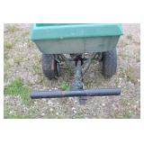Green Garden seed spreader with Handle