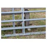 Steel Livestock Fence Gate with Electric Wiring