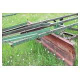 Heavy-Duty Farm Grader for bobcat with Wheels