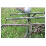 Heavy-Duty Farm Grader for bobcat with Wheels