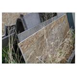 Collection of Assorted Granite and Stone Slabs for Outdoor Projects