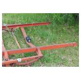 Used Boat Trailer Frame with Rust and Wear