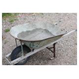 Used Concrete Mixer and Wheelbarrow Set