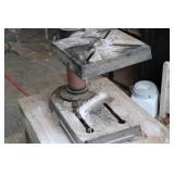 Used Industrial Drill Press with Adjustable Table