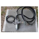 Used Commercial Fuel Transfer Pump with Hoses and Fittings