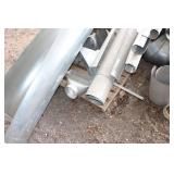 Collection of Industrial Sheet Metal Ductwork Parts and Ventilation Fittings