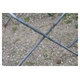 Set of 3 Used Siding Sawhorses and Workbench Stand