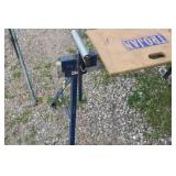 Set of 3 Used Siding Sawhorses and Workbench Stand