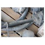 Lot of Plumbing PVCFittings and Pumps with Hoses and Fitting Tools