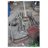 Collection of Vintage Farm Tools