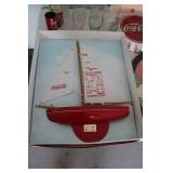 Coca-Cola Collectibles Set: Trays, Posters, Glassware, and Decorative Items